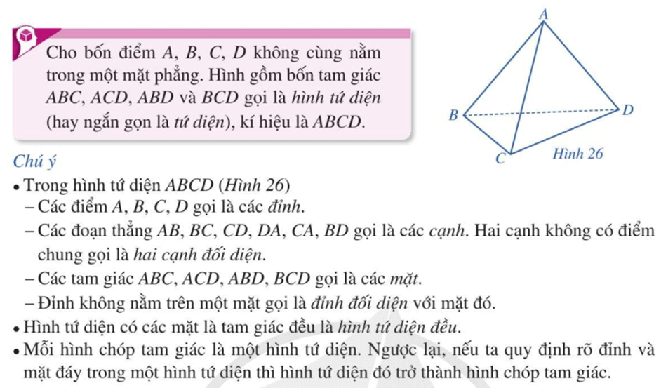 Chuyên đề Đường thẳng và mặt phẳng trong không gian. Quan hệ song song lớp 11 (Cánh diều)