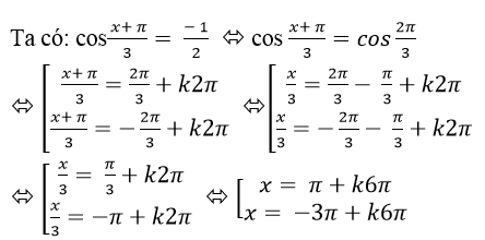 Phương pháp giải phương trình lượng giác cơ bản hay, chi tiết