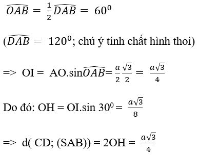 Cách tính khoảng cách giữa đường thẳng và mặt phẳng song song cực hay