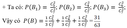 Phương pháp giải bài tập Quy tắc nhân xác suất (cực hay có lời giải)