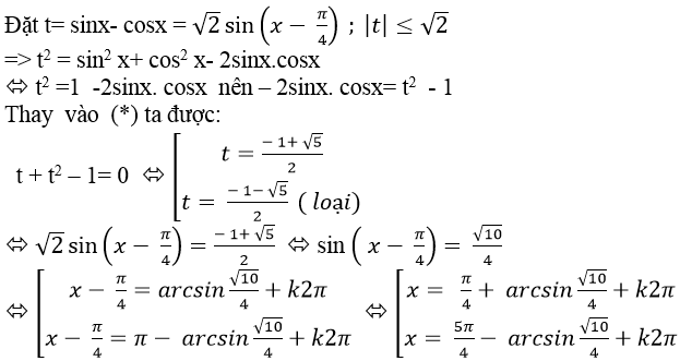 Cách giải phương trình lượng giác bằng cách đưa về dạng tích cực hay