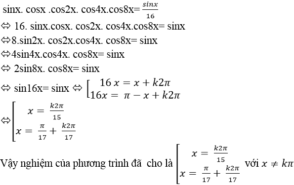 Cách giải Phương trình lượng giác không mẫu mực cực hay