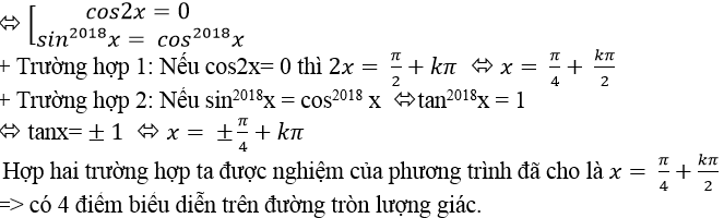 Cách giải Phương trình lượng giác không mẫu mực cực hay