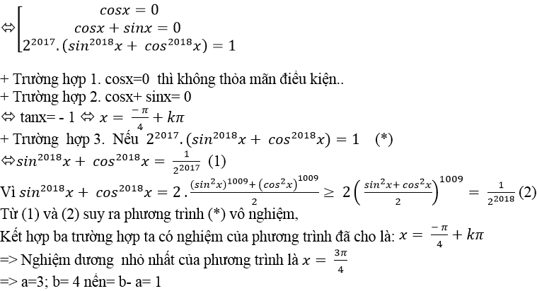 Cách giải Phương trình lượng giác không mẫu mực cực hay