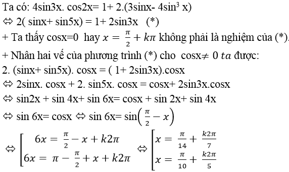 Cách giải Phương trình lượng giác không mẫu mực cực hay