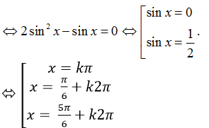 Phương trình quy về phương trình bậc hai đối với hàm số lượng giác