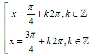 Phương trình quy về phương trình bậc nhất đối với hàm số lượng giác