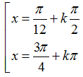 Phương trình quy về phương trình bậc nhất đối với hàm số lượng giác