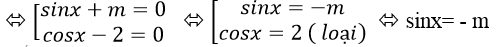 Tìm điều kiện của tham số m để phương trình lượng giác có nghiệm- Toán lớp 11