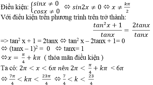 Tìm nghiệm của phương trình lượng giác trong khoảng, đoạn