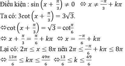 Tìm nghiệm của phương trình lượng giác trong khoảng, đoạn