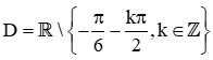 Tìm tập xác định của hàm số lượng giác lớp 11 (cách giải + bài tập)
