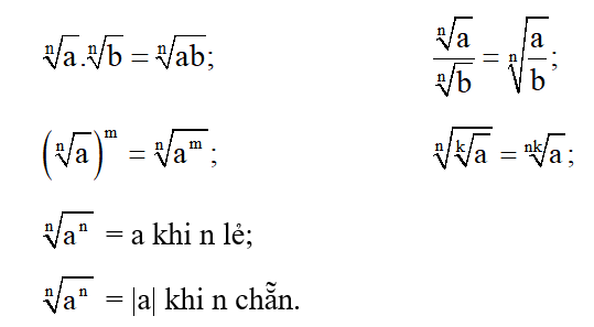 Sử dụng tính chất lũy thừa để biến đổi, rút gọn các biểu thức lớp 11 (cách giải + bài tập)