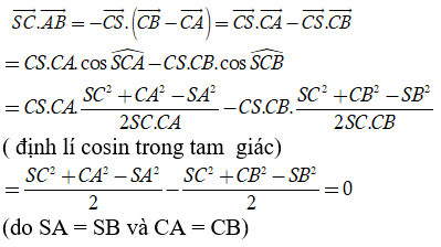 Cách tính tích vô hướng của hai vectơ hay, chi tiết