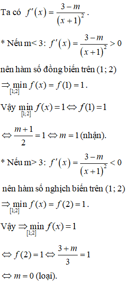 100 Bài tập Giá trị lớn nhất, nhỏ nhất của hàm số có lời giải (mức độ Vận dụng)