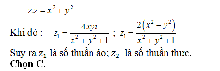 100 bài tập trắc nghiệm Số phức có lời giải (nâng cao - phần 2)