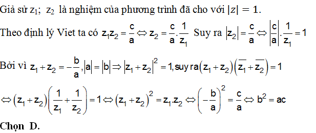 100 bài tập trắc nghiệm Số phức có lời giải (nâng cao - phần 2)