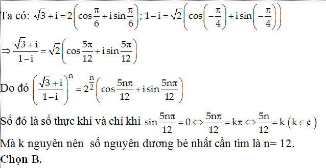 100 bài tập trắc nghiệm Số phức có lời giải (nâng cao - phần 3)