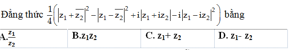 100 bài tập trắc nghiệm Số phức có lời giải (nâng cao - phần 3)
