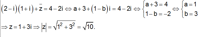 135 bài tập trắc nghiệm Số phức có lời giải (cơ bản - phần 2)