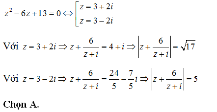 135 bài tập trắc nghiệm Số phức có lời giải (cơ bản - phần 3)