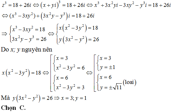 135 bài tập trắc nghiệm Số phức có lời giải (cơ bản - phần 3)