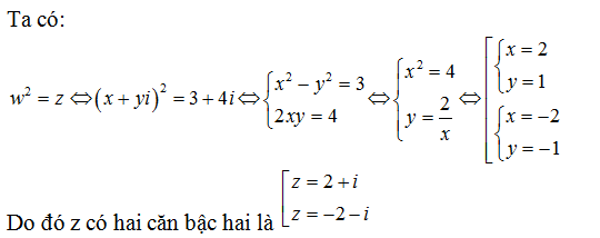 135 bài tập trắc nghiệm Số phức có lời giải (cơ bản - phần 3)