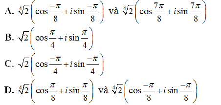 135 bài tập trắc nghiệm Số phức có lời giải (cơ bản - phần 3)