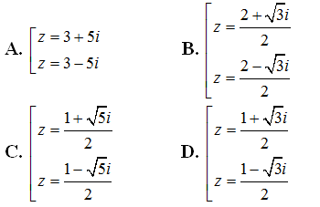 135 bài tập trắc nghiệm Số phức có lời giải (cơ bản - phần 3)