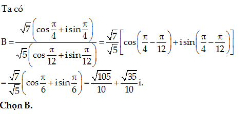 135 bài tập trắc nghiệm Số phức có lời giải (cơ bản - phần 4)