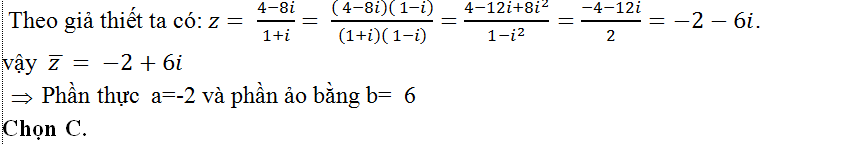 135 bài tập trắc nghiệm Số phức có lời giải (cơ bản - phần 1)