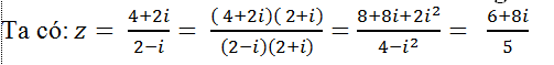 135 bài tập trắc nghiệm Số phức có lời giải (cơ bản - phần 1)