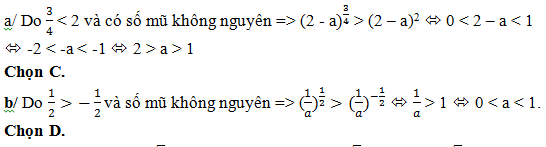 200 bài tập trắc nghiệm Hàm số mũ, lũy thừa, Lôgarit có lời giải (cơ bản - phần 2)