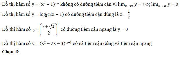 200 bài tập trắc nghiệm Hàm số mũ, lũy thừa, Lôgarit có lời giải (cơ bản - phần 3)