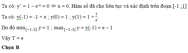 200 bài tập trắc nghiệm Hàm số mũ, lũy thừa, Lôgarit có lời giải (cơ bản - phần 4)