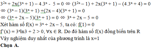 200 bài tập trắc nghiệm Hàm số mũ, lũy thừa, Lôgarit có lời giải (nâng cao - phần 3)