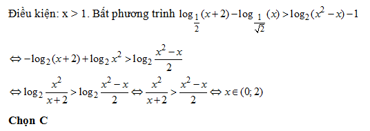 200 bài tập trắc nghiệm Hàm số mũ, lũy thừa, Lôgarit có lời giải (nâng cao - phần 5)