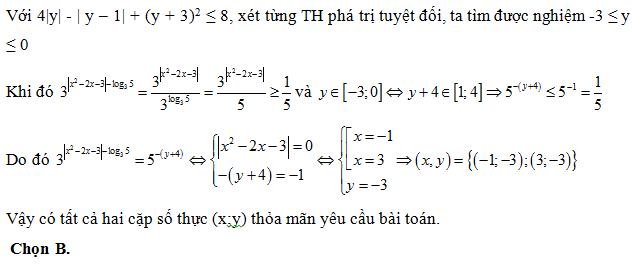 200 bài tập trắc nghiệm Hàm số mũ, lũy thừa, Lôgarit có lời giải (nâng cao - phần 5)