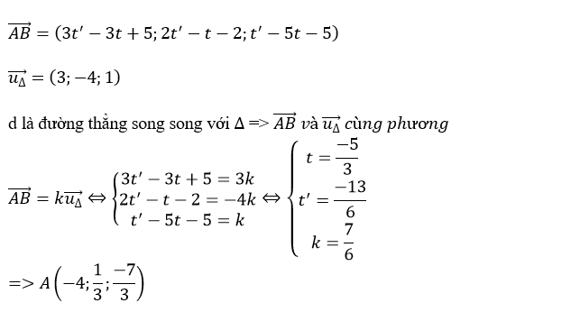 60 câu hỏi trắc nghiệm đường thẳng trong không gian có lời giải (phần 2)