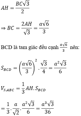 Các dạng bài tập Toán lớp 12 ôn thi THPT Quốc gia có lời giải