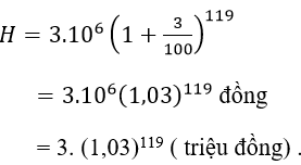 Các dạng bài toán lãi suất ôn thi THPT Quốc gia có lời giải