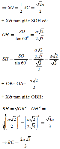 Cách giải dạng bài tập thiết diện của hình nón cực hay