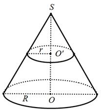 Cách giải dạng bài tập thiết diện của hình nón cực hay
