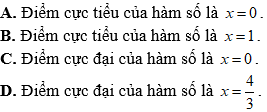 Cách tìm cực trị của hàm bậc ba (cực hay, có lời giải)