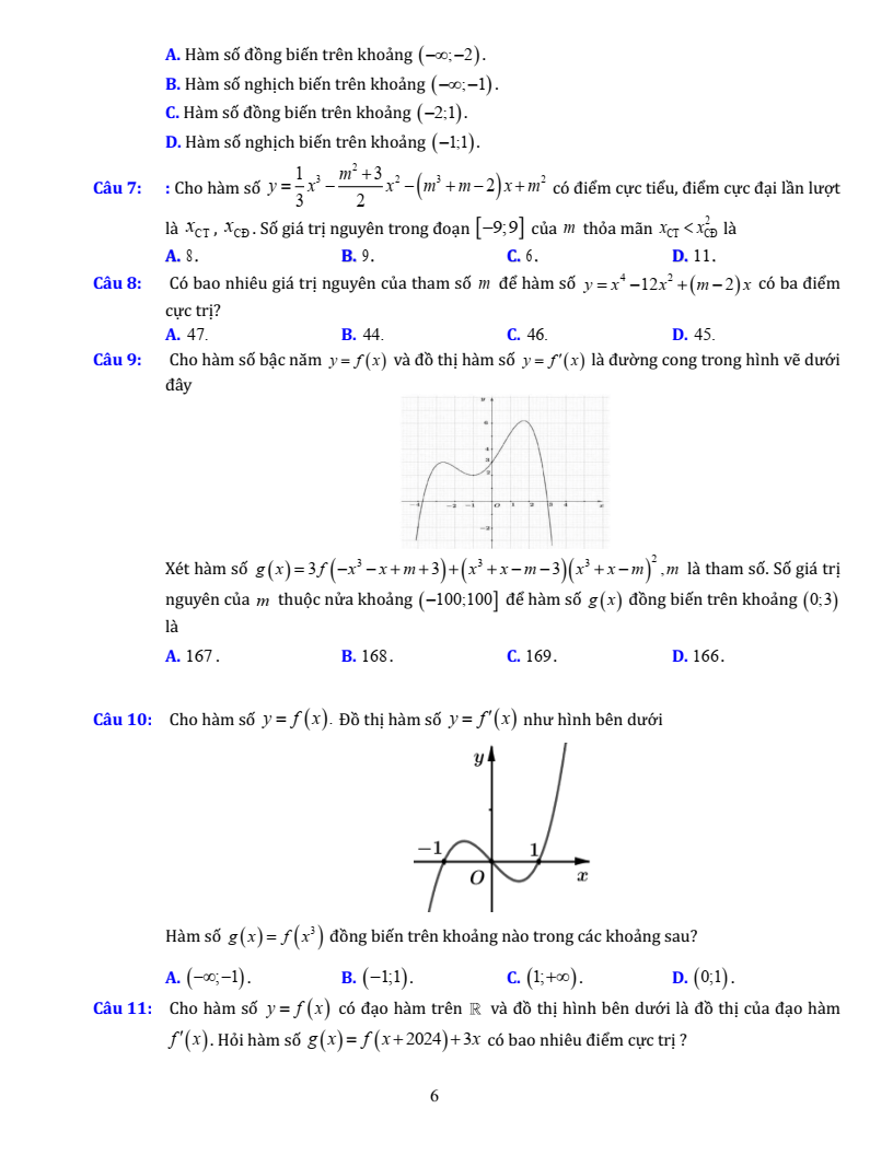 Chuyên đề bài tập bồi dưỡng HSG Toán 12 (có lời giải)