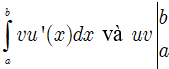 Công thức tích phân đầy đủ, chi tiết nhất