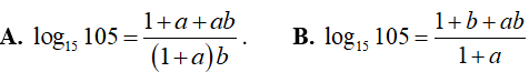 Bài tập biểu diễn logarit này theo logarit khác cực hay