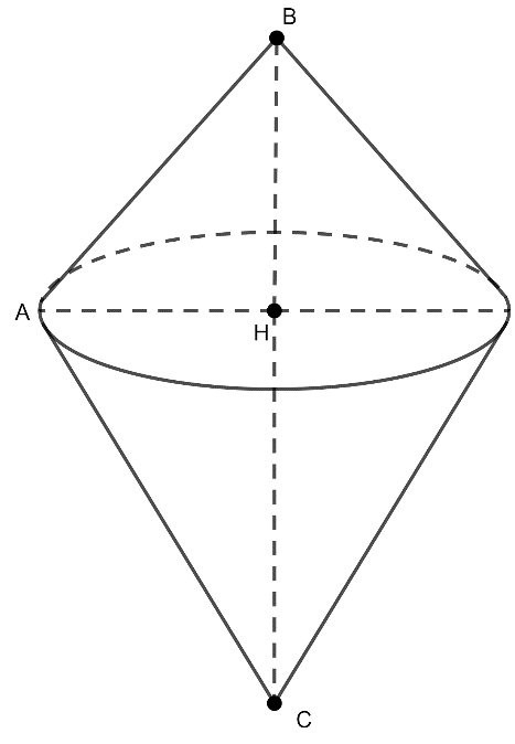 Mặt nón, hình nón, khối nón và cách giải bài tập (hay, chi tiết)
