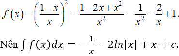 Cách tìm nguyên hàm của hàm đa thức, hàm phân thức cực hay