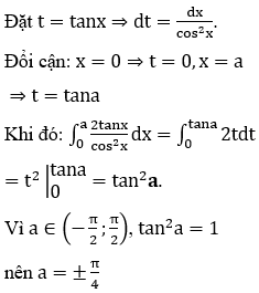 Các dạng bài tập Toán lớp 12 ôn thi THPT Quốc gia có lời giải